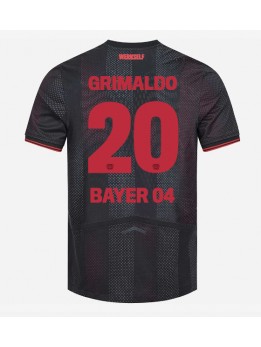 Bayer Leverkusen Alejandro Grimaldo #20 Replika Hemmakläder 2025-26 Kortärmad
